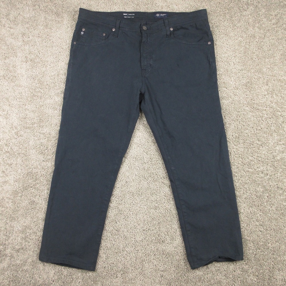 AG Adriano Goldschmied Pants Mens 38x25 (Tag 36x34) Blue Tellis Modern Slim